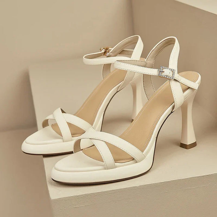 Chloe™| Andy Open Stiletto Heeled Sandals