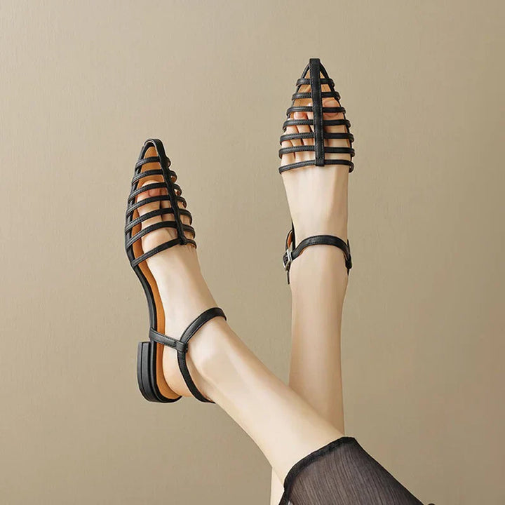 Chloe™| Kiara Elegant Flat Sandals