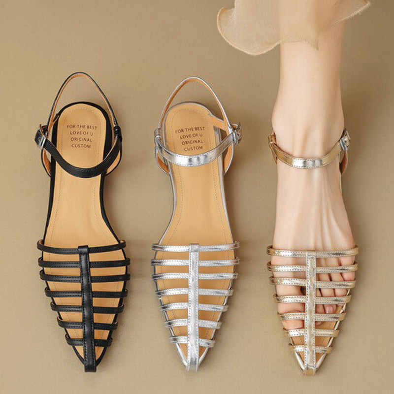 Chloe™| Kiara Elegant Flat Sandals