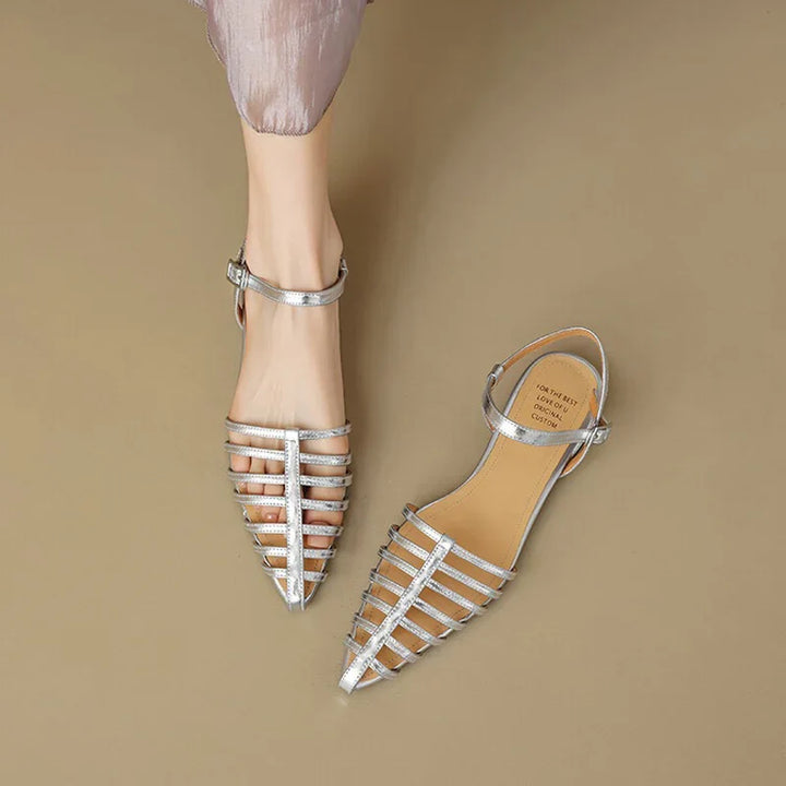 Chloe™| Kiara Elegant Flat Sandals