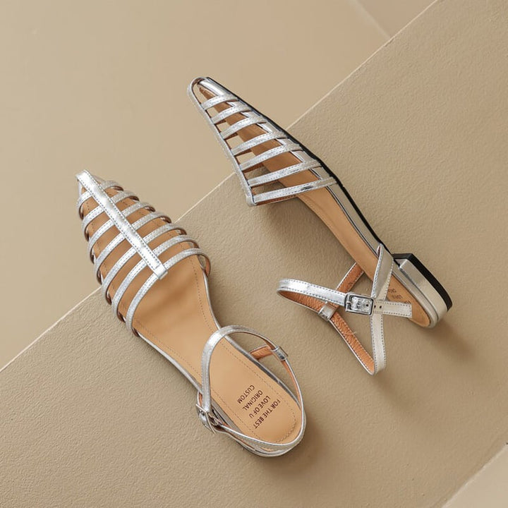 Chloe™| Kiara Elegant Flat Sandals
