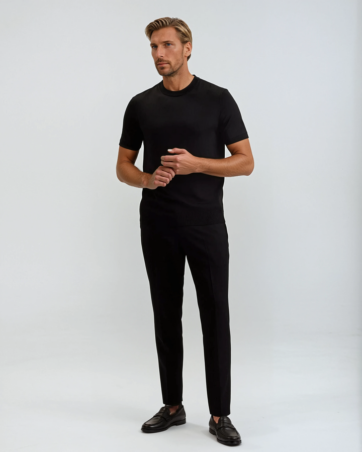 Signature Supima T-shirt – Deep Black
