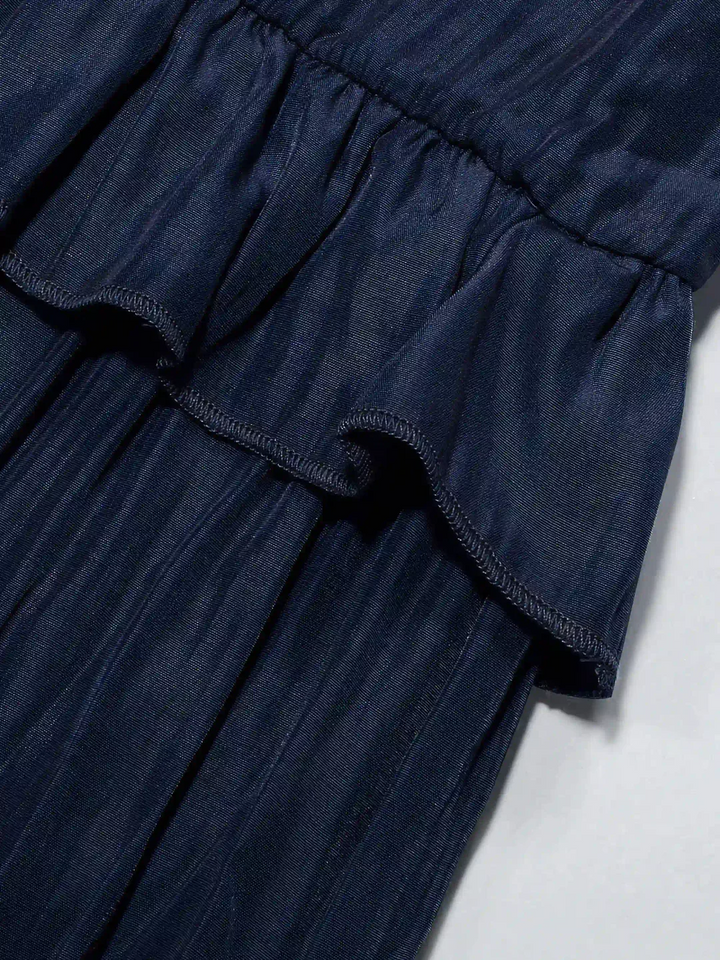 Madelyn | Boho Ruffle Maxi Dress