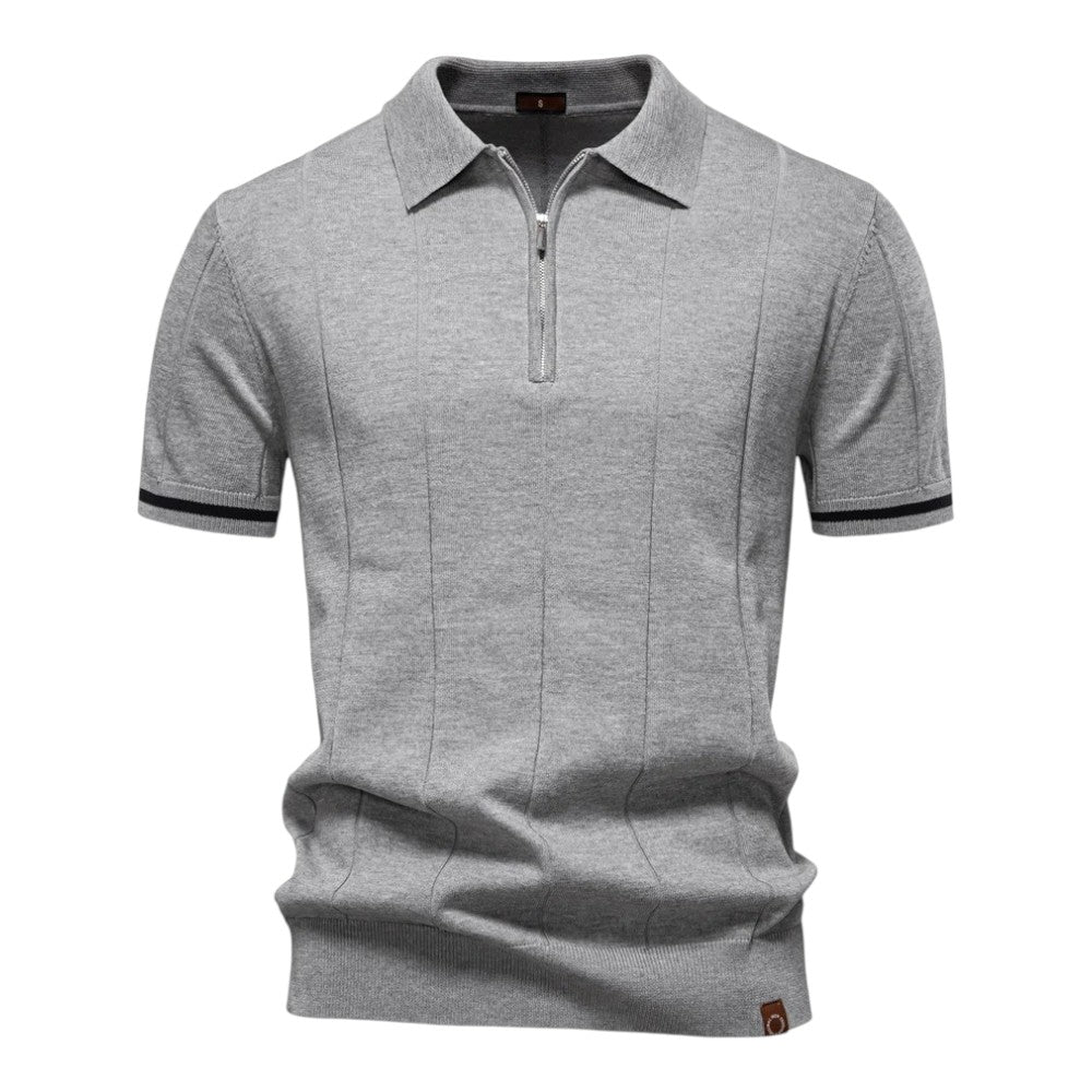 Raymond™ | Casual Polo Shirt with Zipper