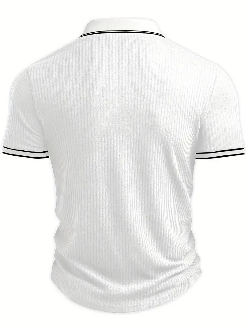 Orestis | Elegant Short Sleeve Polo Shirt