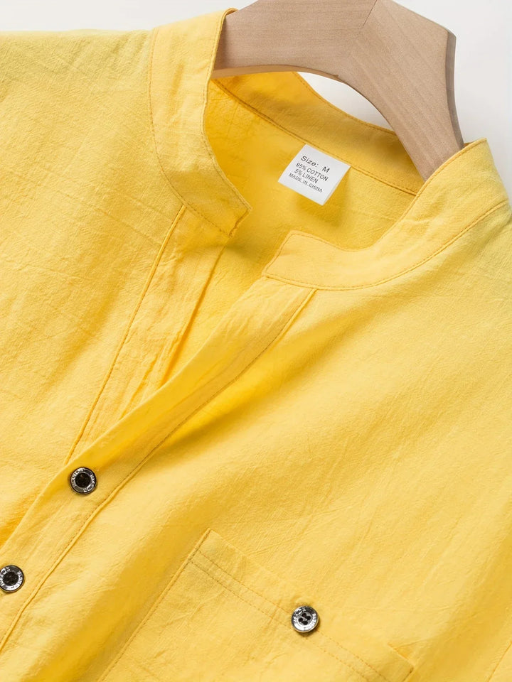 Markos | Casual Short Sleeve Shirt with Buttons