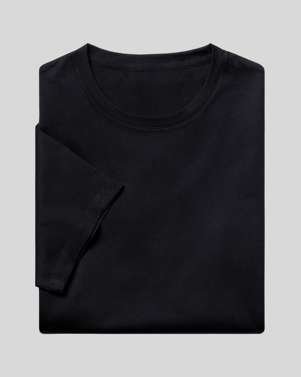 Signature Supima T-shirt – Deep Black