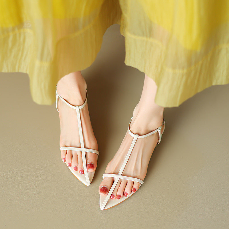 Chloe™| Laney Elegant Flat Sandals