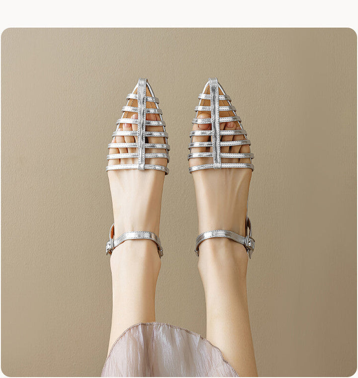 Chloe™| Kiara Elegant Flat Sandals