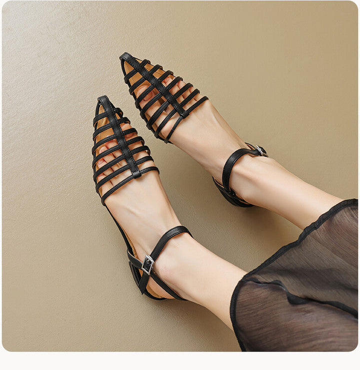 Chloe™| Kiara Elegant Flat Sandals