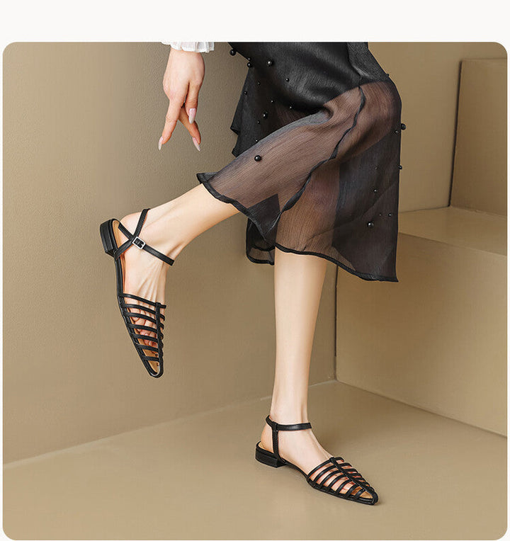 Chloe™| Kiara Elegant Flat Sandals