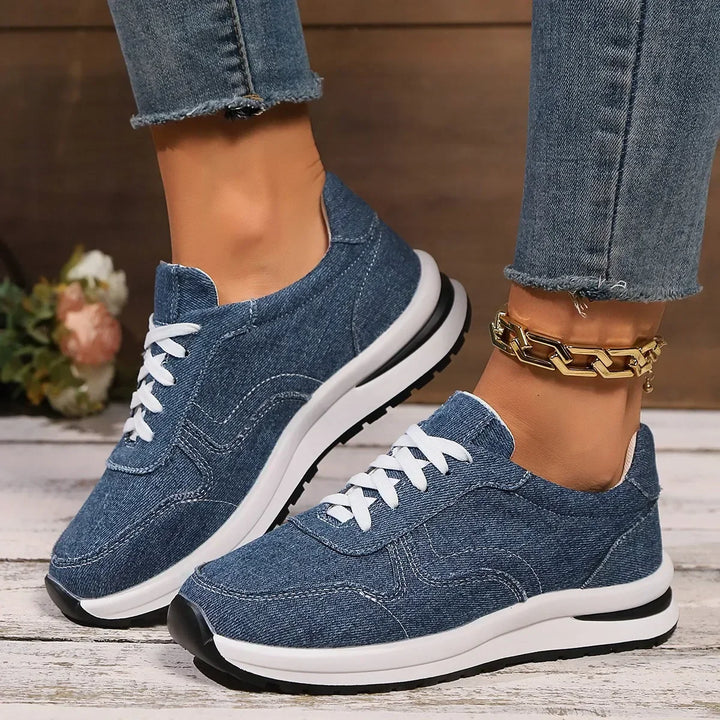 Chloe™| Denim Sneakers