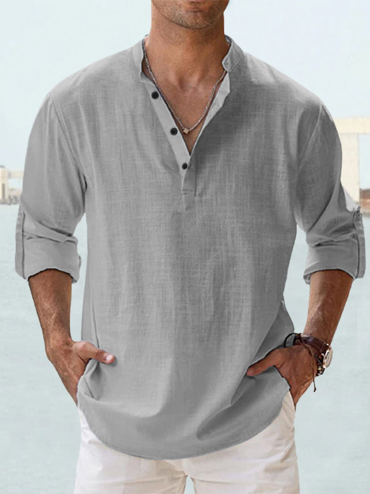 Charlie™ | Breathable Linen Shirt