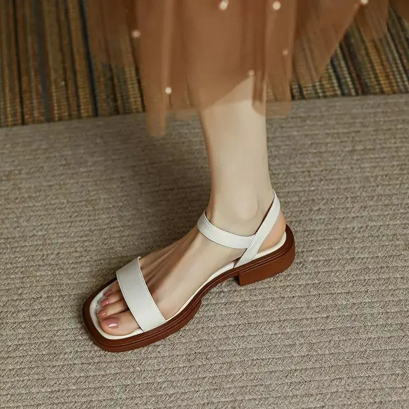 Chloe™| Juneya Leather Sandals