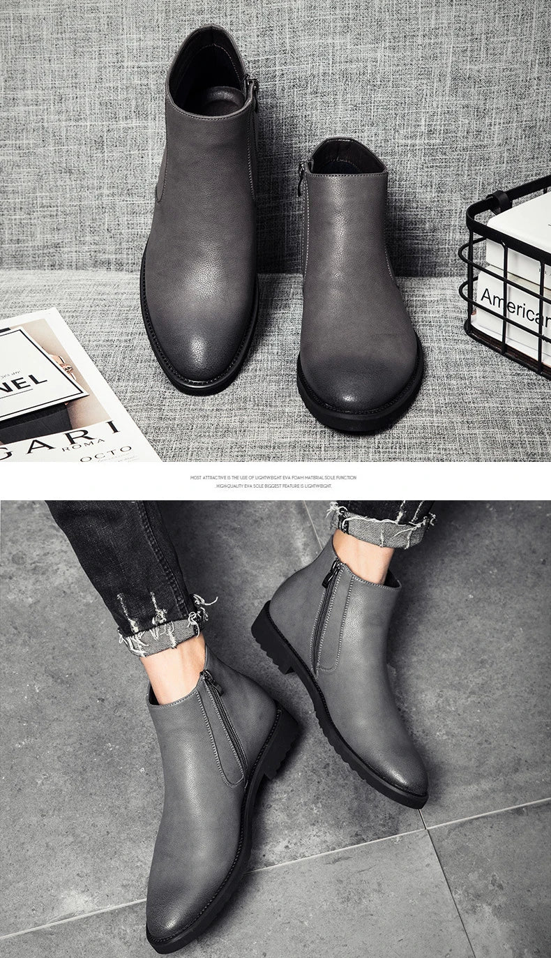 Erik™ | Spring Fashion Leather Boots for Men