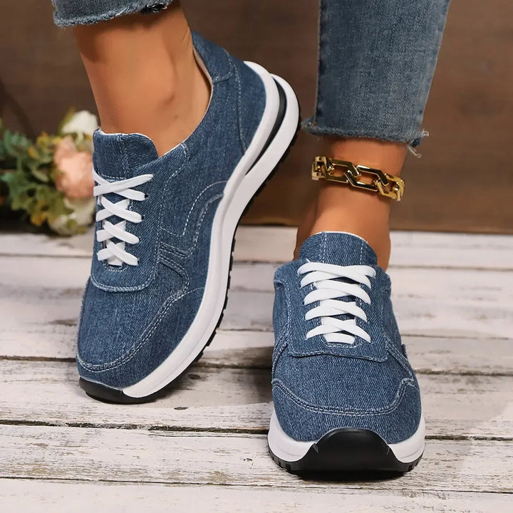 Chloe™| Denim Sneakers