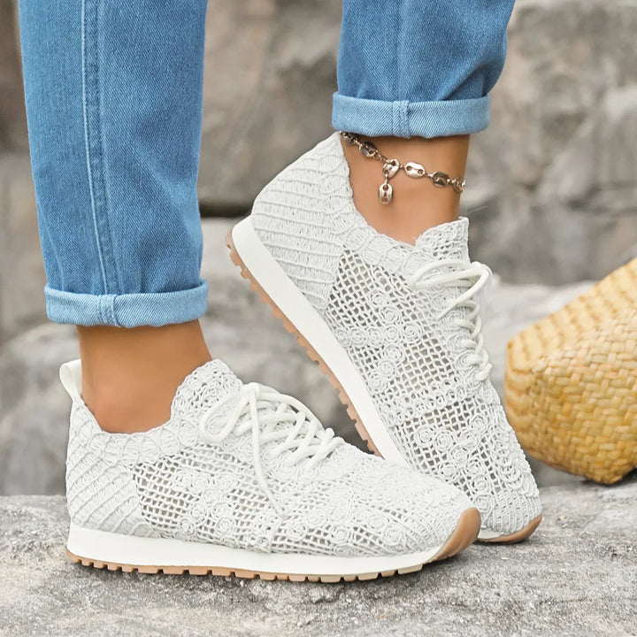 Chloe™| Ferana Orthopedic Lace Sneakers