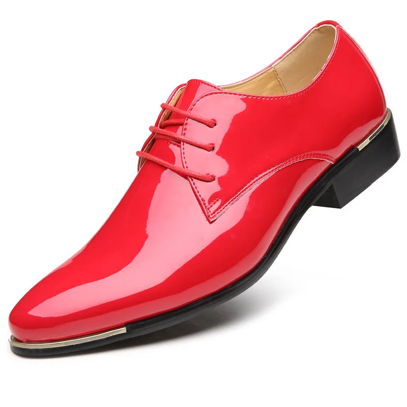 Henry™ | British Style Patent Leather Shoes for Men