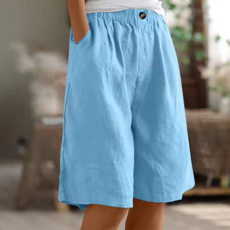Ellen | Breezy Everyday Linen Shorts