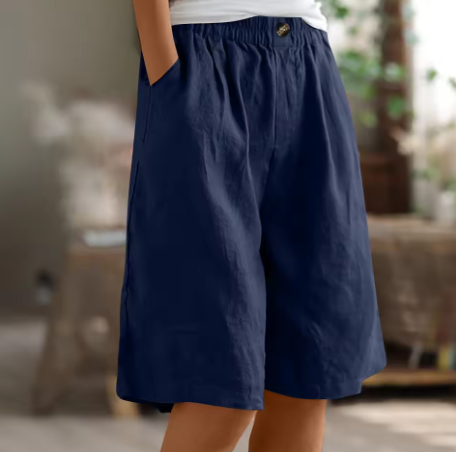 Ellen | Breezy Everyday Linen Shorts