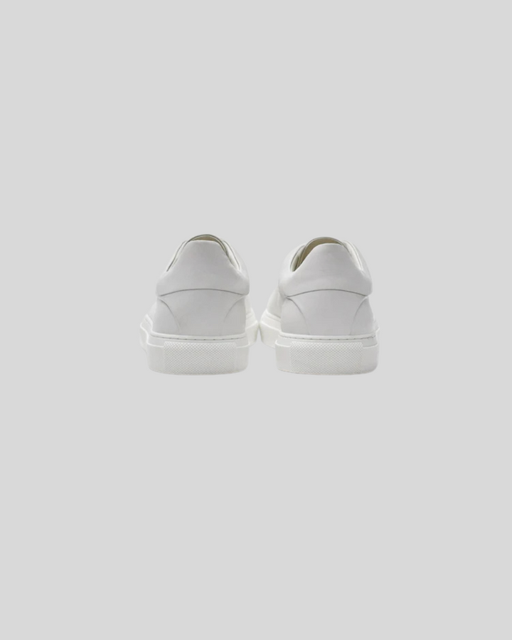Leather Oxford Sneakers - White