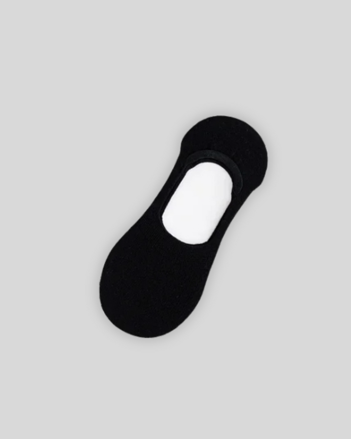 3-Pack Invisible Socks - Black