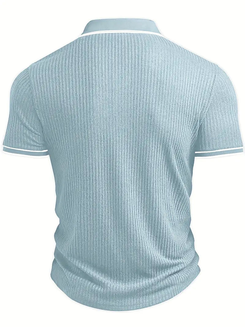 Orestis | Elegant Short Sleeve Polo Shirt