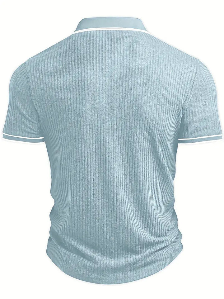 Orestis | Elegant Short Sleeve Polo Shirt