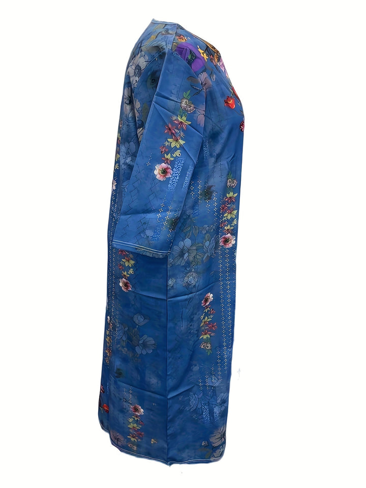 Layla | Coastal Bloom Relaxed Maxi Dress