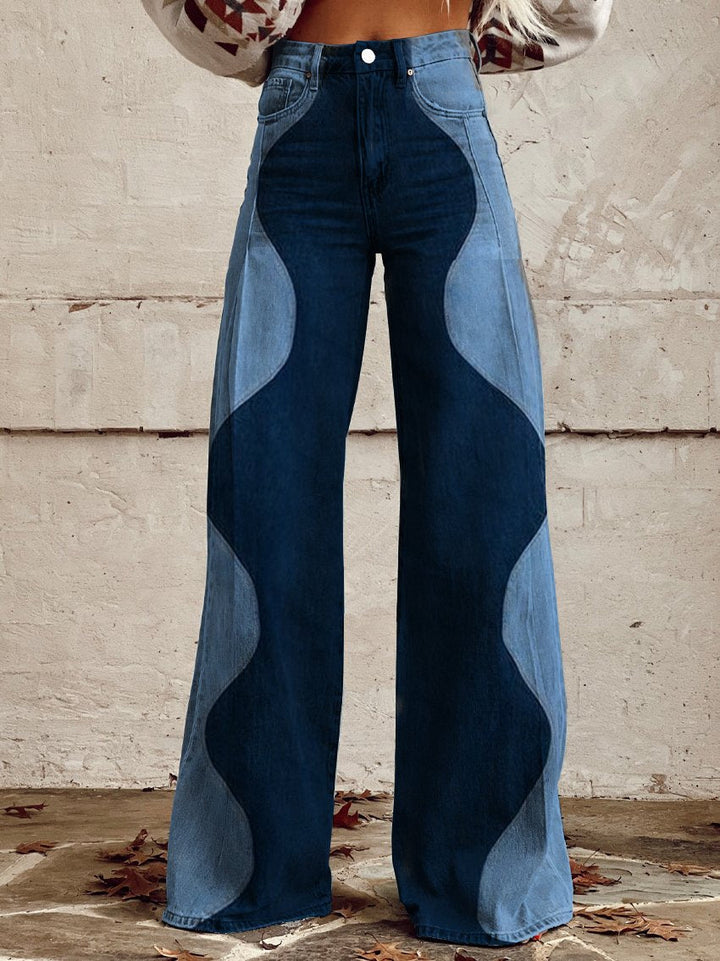 Lena | Two-Tone Sculpted pants
