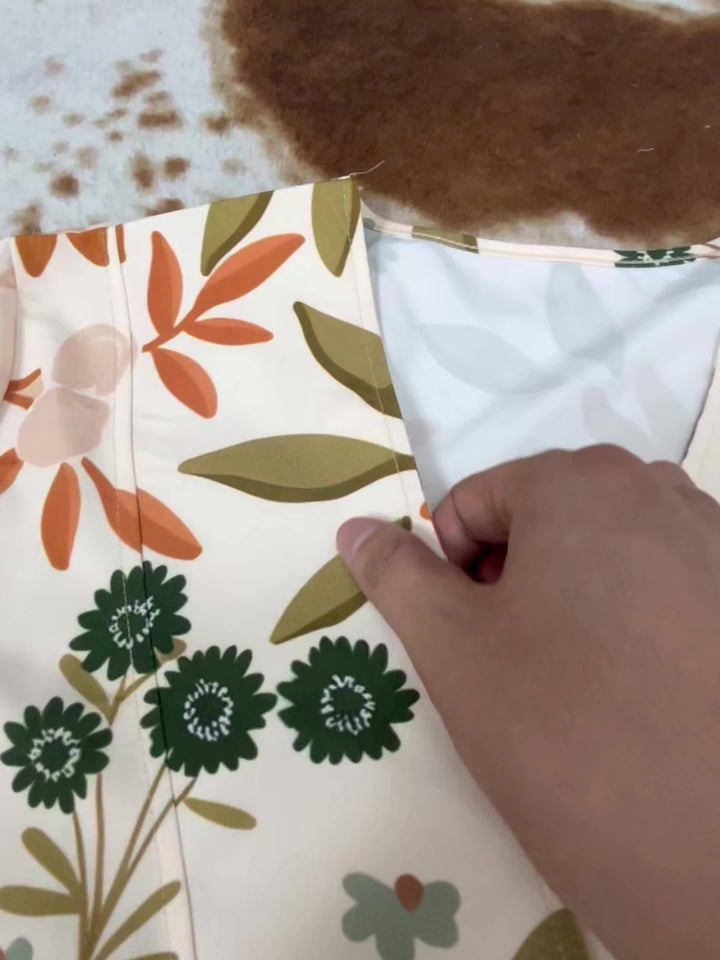 Mabel | Vintage Meadow Print Summer Dress