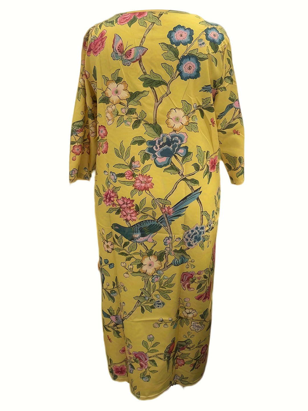 Isla | Elegant Floral Boho Beach Dress