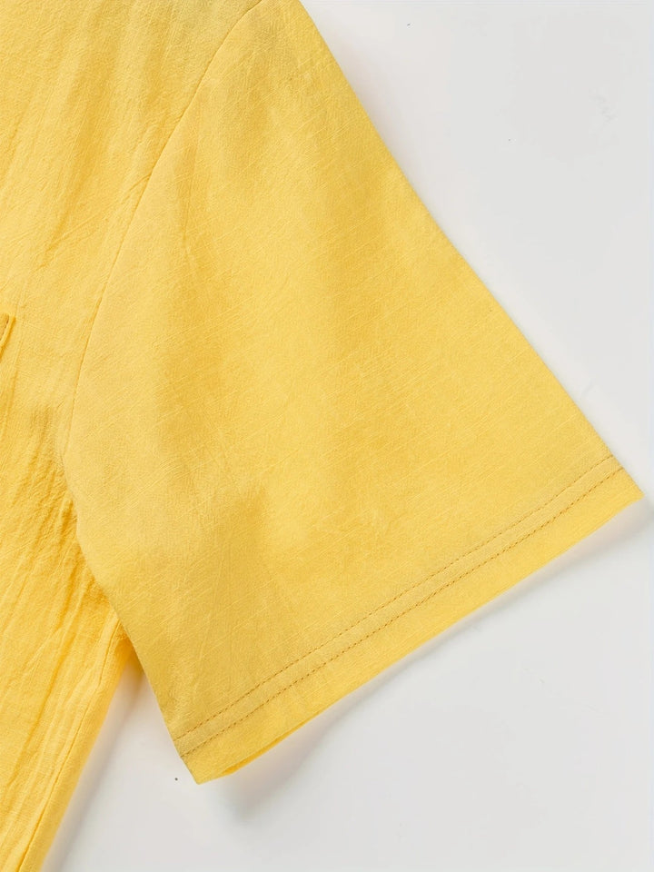 Markos | Casual Short Sleeve Shirt with Buttons