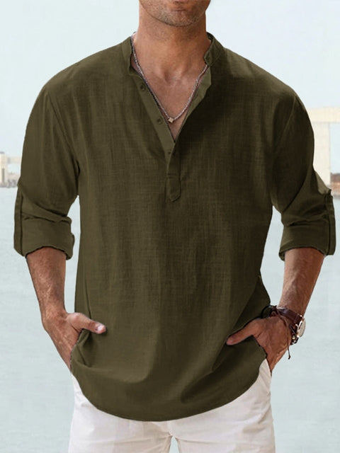 Charlie™ | Breathable Linen Shirt