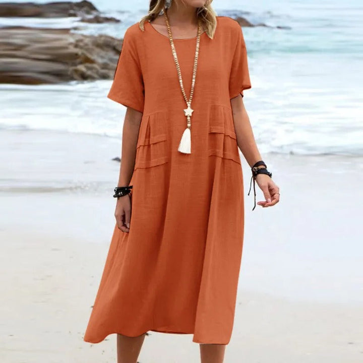 Ellie | Breezy Pocketed Beach Dress