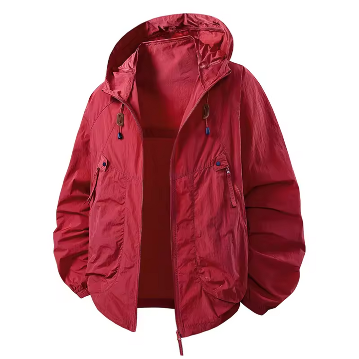 Carter™ - Outdoor Waterproof Windbreaker Jacket with Adjustable Hood