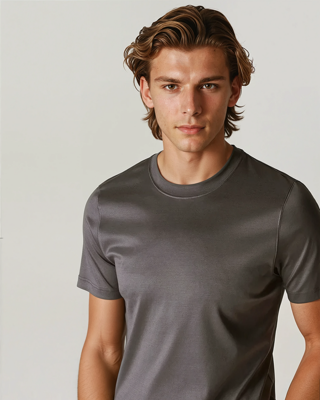 Signature Supima T-shirt – Dark Brown