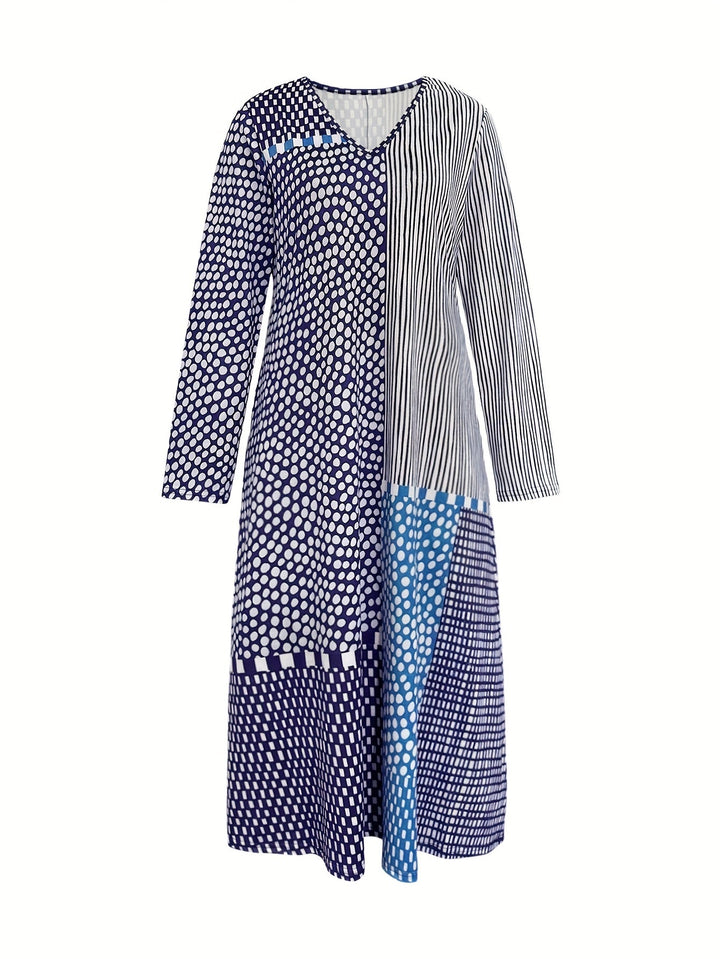 Harper | Breezy Patchwork Beach Dress