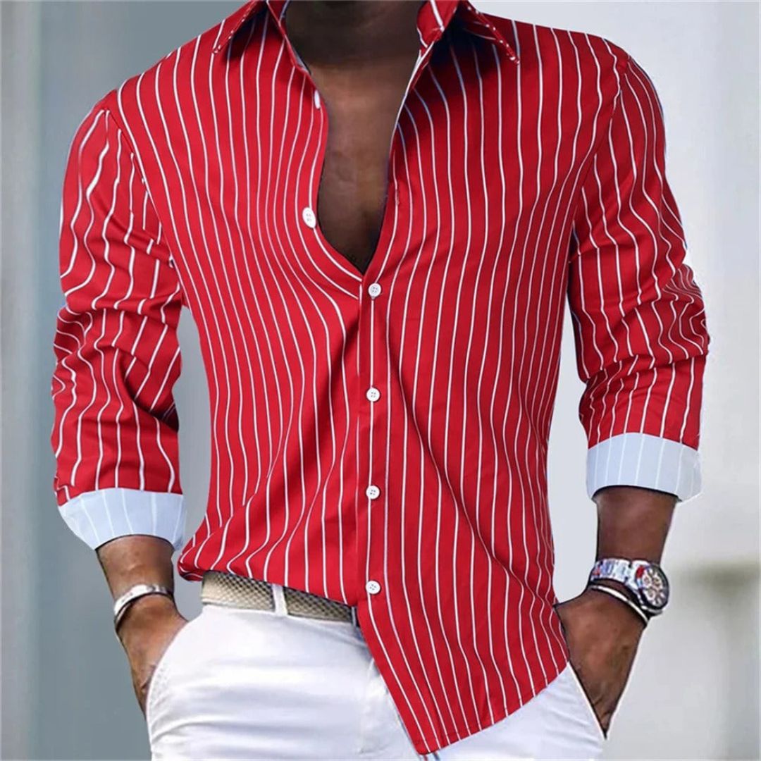 Marton™ | Essential Striped Shirt